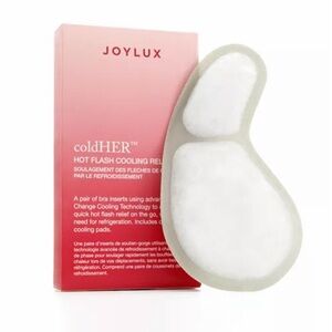 Joy lux |ColdHER Cooling Pads For Hot Flash Relief Discreet Reusable Bra Inserts